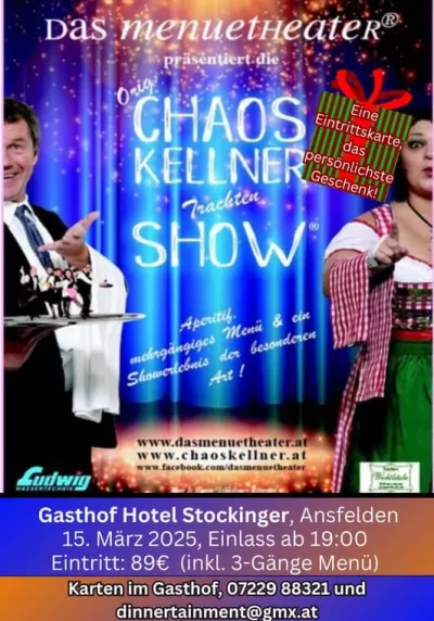 GH Stockinger Das Menuetheater 15. März 2025